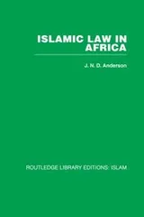 Cover of Islamic Law in Africa