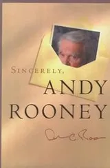 Cover of Sincerely, Andy Rooney