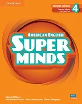 Cover of Super Minds Level 4 Teacher' Book with Digital Pack American English