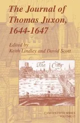 Cover of Journal of Thomas Juxon, 1644-1647