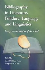 Cover of Bibliography in literature, folklore, language, and linguistics