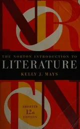 Cover of The Norton introduction to literature--Shorter Twelfth Edition