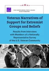 Cover of Veteran Narratives of Support for Extremist Groups and Beliefs