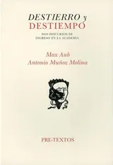 Cover of Destierro y destiempo