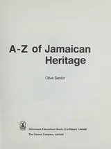 Cover of A-Z of Jamaican heritage