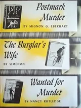 Cover of Postmark murder; Inspector Maigret and the burglar's wife; Wanted for murder