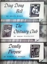 Cover of Ding dong bell; The obituary club; Deadly purpose