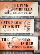 Cover of The pink umbrella; Cats prowl at night; The woman in red