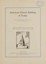 Cover of American church building of today