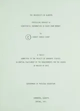 Cover of Processing demands of kinesthetic information in short-term memory.