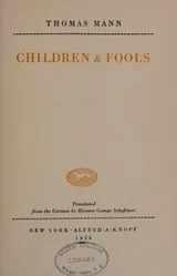 Cover of Children & fools