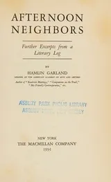 Cover of Afternoon Neighbors
