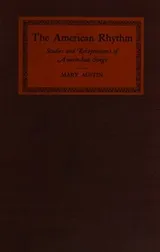 Cover of The American Rhythm