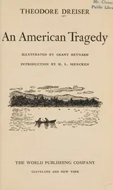 Cover of an american tragedy