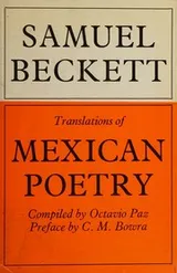 Cover of Anthology of Mexican Poetry