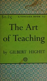 Cover of The art of teaching