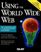 Cover of Using the World Wide Web