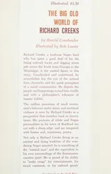 Cover of The big old world of Richard Creeks