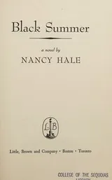 Cover of Black summer