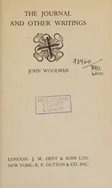 Cover of The journal and other writings