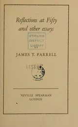 Cover of Reflections at fifty, and other essays