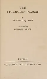 Cover of The strangest places