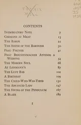 Cover of IN A GERMAN PENSION