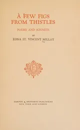 Cover of A few figs from thistles