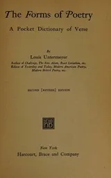 Cover of The forms of poetry