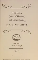 Cover of The sailor, Sense of humour, and other stories
