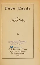 Cover of Face cards