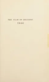Cover of Year of Decision 1846