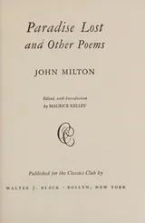 Cover of Paradise Lost and Other Poems