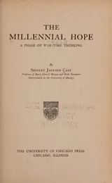 Cover of the millennial hope