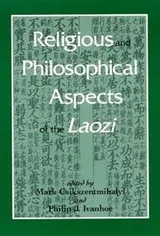 Cover of Religious and philosophical aspects of the Laozi