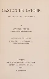 Cover of Gaston De Latour