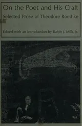 Cover of On the Poet & His Craft Selcted Prose Of