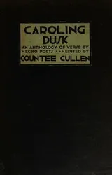 Cover of Caroling Dusk. An Anthology of Verse By Negro Poets