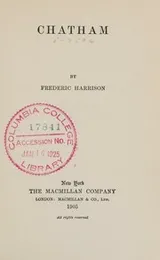 Cover of Chatham