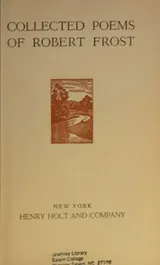 Cover of The Collected Poems of Robert Frost