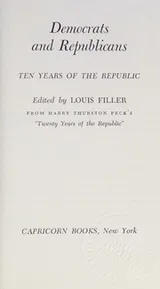 Cover of Democrats and Republicans;