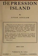 Cover of Depression island