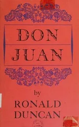 Cover of Don Juan. [Play]
