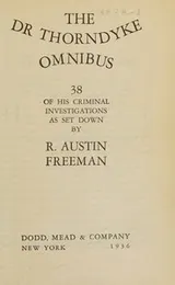 Cover of The Dr. Thorndyke omnibus