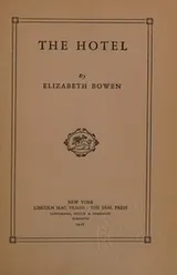 Cover of Elizabeth Bowen's The Hotel