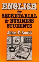 Cover of English for Secretarial and Business Students
