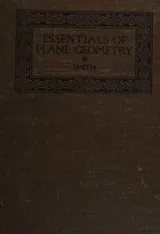 Cover of Essentials of Plane and Solid Geometry