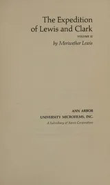 Cover of The expedition of Lewis and Clark
