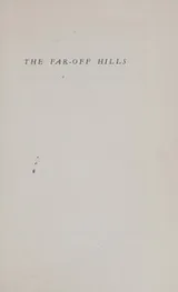 Cover of The Far-Off Hills