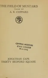 Cover of The field of mustard;